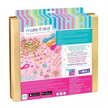 Make It Real: Komplet za ustvarjanje zapestnic - Sladkarije - .slika