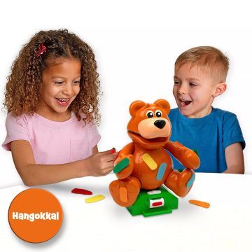 Het gewonde teddybeer - behendigheidsspel - .afbeelding