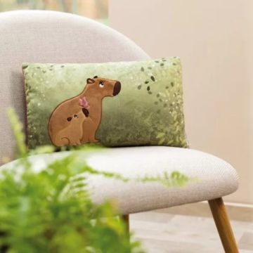 Nici Green: Pluche kussen Kapi - Barbara - 43 x 25 cm - .afbeelding