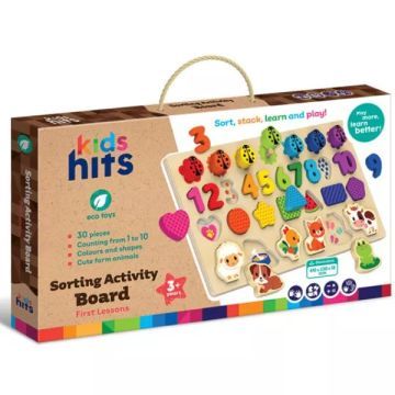 Kids Hits: Fa foglalkoztató tábla - Első leckém - 30 db-os - . kép