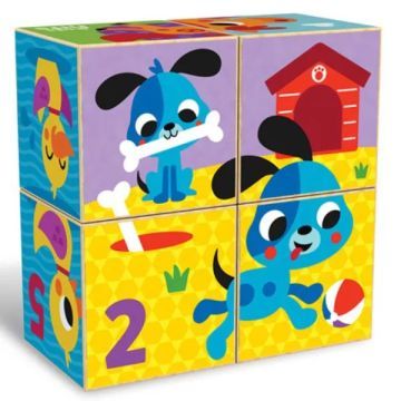 Cub puzzle, lem - ferma veselă - .foto