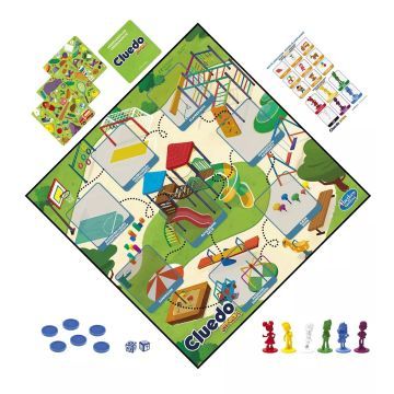 Cluedo Junior družabna igra - slovenski jezik - .slika