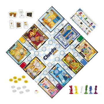 Cluedo Junior joc de societate - limba slovenă - .foto