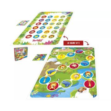 Twister Junior 2 în 1 joc de societate - limba slovenă - .foto