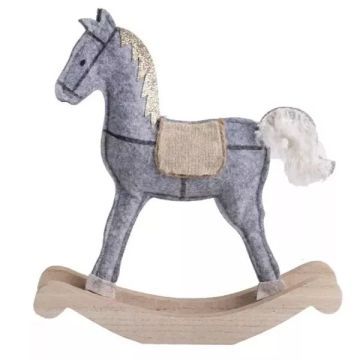 Decoración caballo, madera - 21 x 5 cm - variados - .imagen