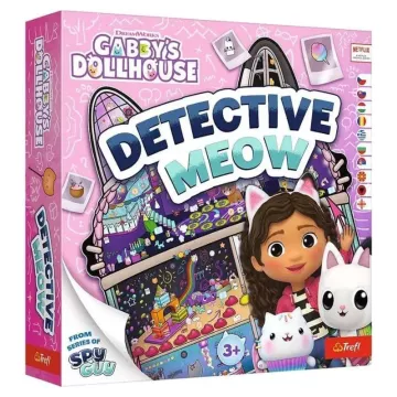 Gabi's poppenhuis: Spy Guy - Detective Meow gezelschapsspel - in het Hongaars - .afbeelding
