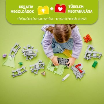 Zestaw uzupełniający LEGO® DUPLO® Tory i Tunel Kolejowy 10425 - .zdjęcie 