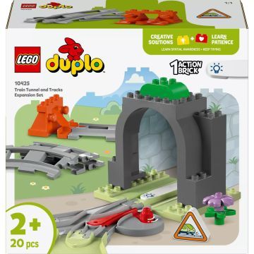 Zestaw uzupełniający LEGO® DUPLO® Tory i Tunel Kolejowy 10425 - .zdjęcie 
