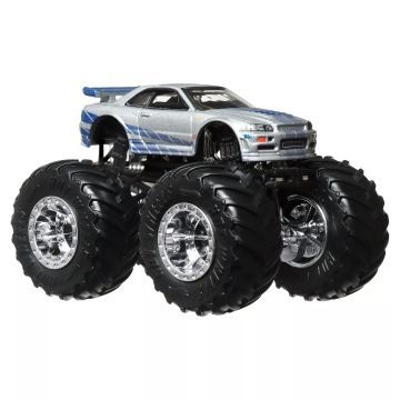 Hot Wheels Monster Trucks: Fast&Furious kisautó, 1:64 - . kép