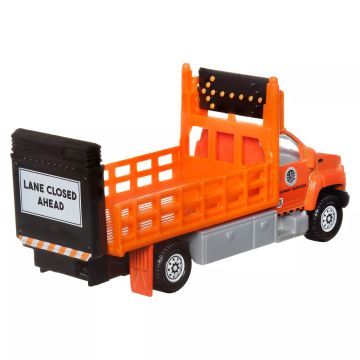 Matchbox: Working Rigs - GMC 3500 Attenuator Truck kamiončić - .slika