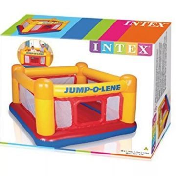 Intex: Jump-O-Lene felfújható ugrálóvár - 174 x 174 x 112 cm - . kép