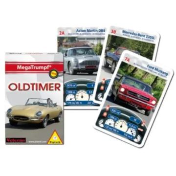Jogo de cartas de carros antigos - .Imagem
