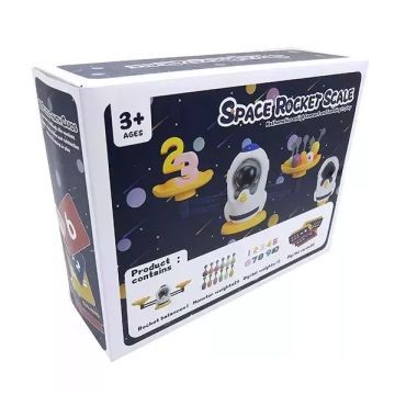 Űrhajó formájú tanulómérleg CSOMAGOLÁSSÉRÜLT - . kép