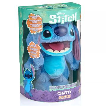 Stitch: Mini Figura Interativa de Conversa - 30 cm - .Imagem