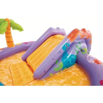 Intex: Parque dos Dinossauros - Playground Aquático Inflável - .Imagem