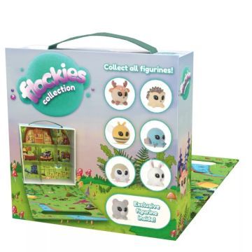 Flockies: Sammlerhaus mit Mausfigur - Serie 4 - . bild aus