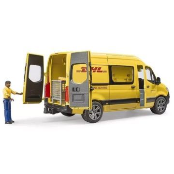 Брат: Камионче и фигура на DHL Mercedes-Benz Sprinter - . изображение