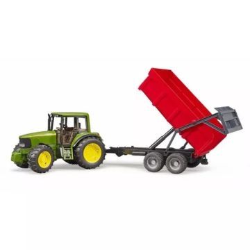 Bruder: Traktor John Deere 6920 s prikolicom - .slika