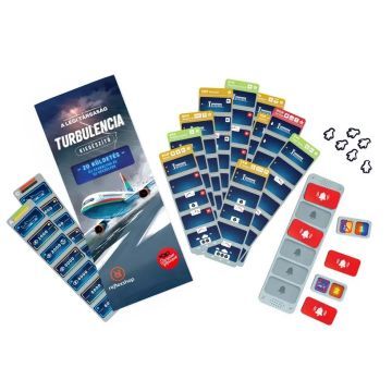 La aerolínea: juego de mesa Turbulencia - en húngaro - .imagen
