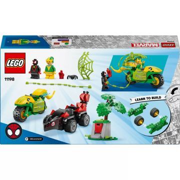 LEGO® Marvel Spin a Electro v honičce s dinosaurími vozidly 11198 - .obrázek