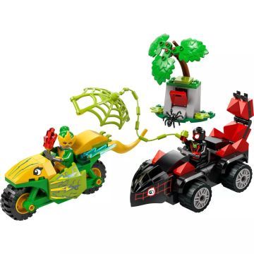 LEGO® Marvel: Spin en Electro in een achtervolging met dino-voertuigen 11198 - .afbeelding