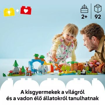 LEGO® DUPLO® Divoká zvířata Rodiny 3 v 1 10446 - .obrázek