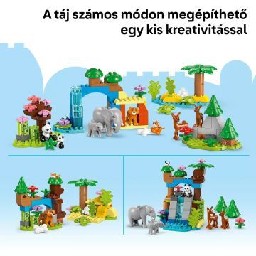LEGO® DUPLO® Divoká zvířata Rodiny 3 v 1 10446 - .obrázek
