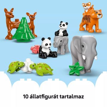 LEGO® DUPLO® 3-in-1 savvaļas dzīvnieku ģimenes 10446 - .attēls
