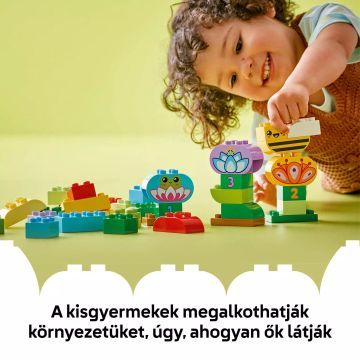LEGO® DUPLO® Jardim Criativo e Flores 10444 - .Imagem