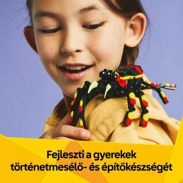LEGO® Creator 3in1 Mežonīgie dzīvnieki: Pārsteigumu pilnais zirneklis 31159 - .attēls