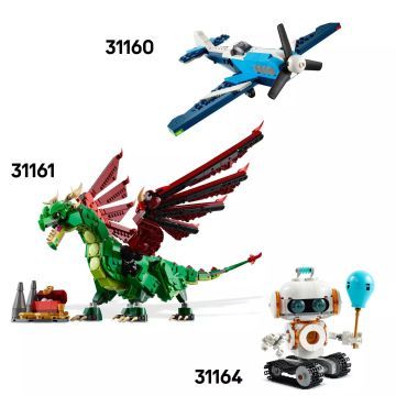 LEGO® Creator 3in1 Mežonīgie dzīvnieki: Pārsteigumu pilnais zirneklis 31159 - .attēls