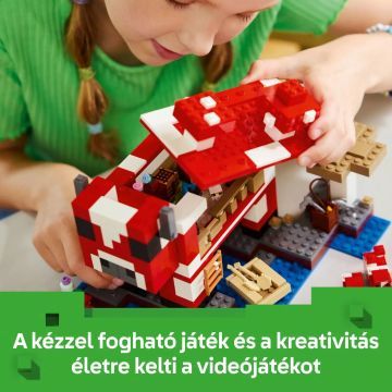 LEGO® Minecraft® Casa Ciuper-vacă 21270 - .foto