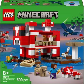 LEGO® Minecraft® Casa Ciuper-vacă 21270 - .foto