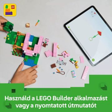 LEGO® Minecraft® A kismalac háza minecraft játék 21268 - . kép