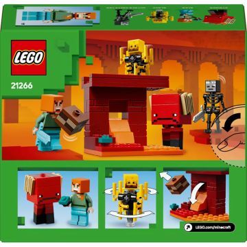 LEGO® Minecraft® Batalla en la lava del Nether 21266 - .imagen