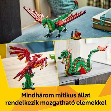 LEGO® Creator 3em1 Dragão Medieval 31161 - .Imagem