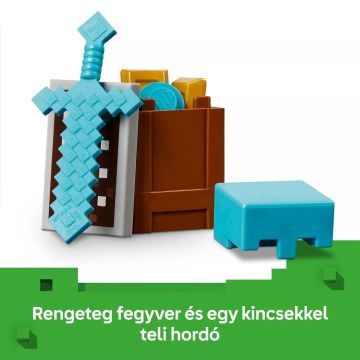 LEGO® Minecraft® Patrulă Illager de deșert 21267 - .foto