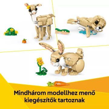 LEGO® Creator 3em1 Coelhinho Fofo 31162 - .Imagem