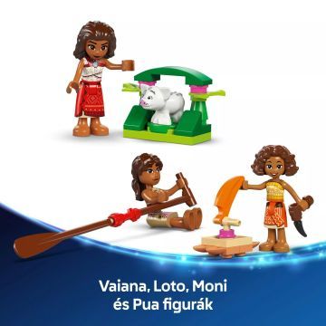 LEGO® Disney Princess Vaiana piedzīvojumiem bagātā kanoe laiva 43270 - .attēls