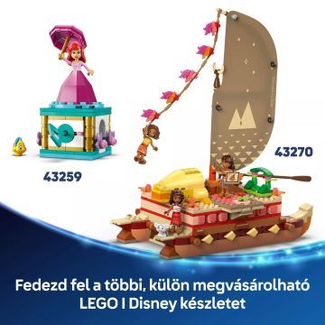 LEGO® Disney Princess Vaiana piedzīvojumiem bagātā kanoe laiva 43270 - .attēls