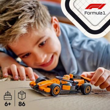 Piloto F1® da LEGO® City com carro McLaren 60442 - .Imagem