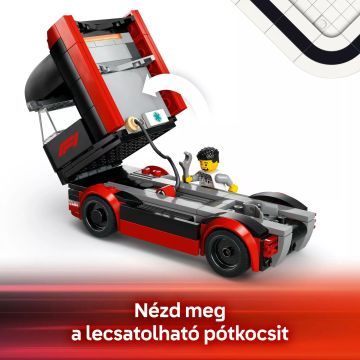 LEGO® City Camion F1® cu mașinile F1® RB20 și AMR24 60445 - .foto