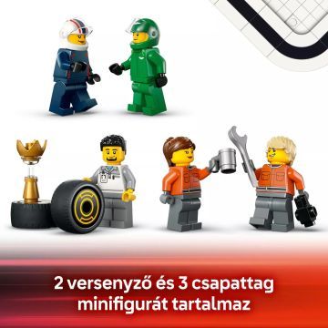 LEGO® City F1® kravas auto ar RB20 un AMR24 F1® auto 60445 - .attēls
