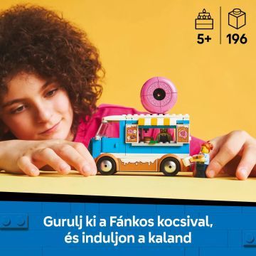 LEGO® City Donutu pārdotāja busiņš 60452 - .attēls