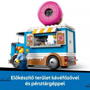 Carrinha de Donuts LEGO® City 60452 - .Imagem