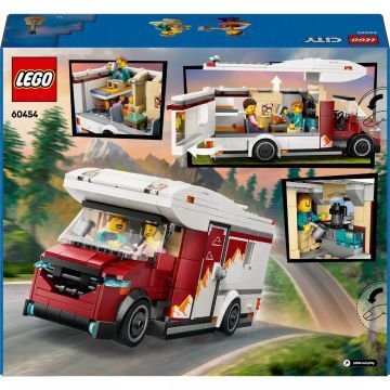 LEGO® City Autocaravana para umas férias aventurosas 60454 - .Imagem
