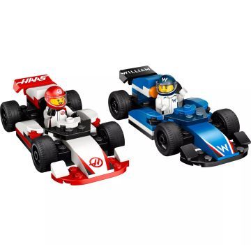 LEGO® City F1®-es Williams Racing és Haas F1® versenyautók 60464 - . kép