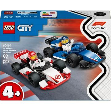 LEGO® City F1®-es Williams Racing és Haas F1® versenyautók 60464 - . kép