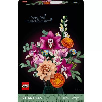 LEGO® Botanicals Krásna kytica ružových kvetov 10342 - .Obrázok