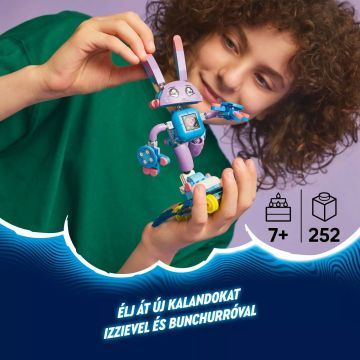 LEGO® DREAMZzz Izzie și iepurașul de gaming Bunchurro 71490 - .foto